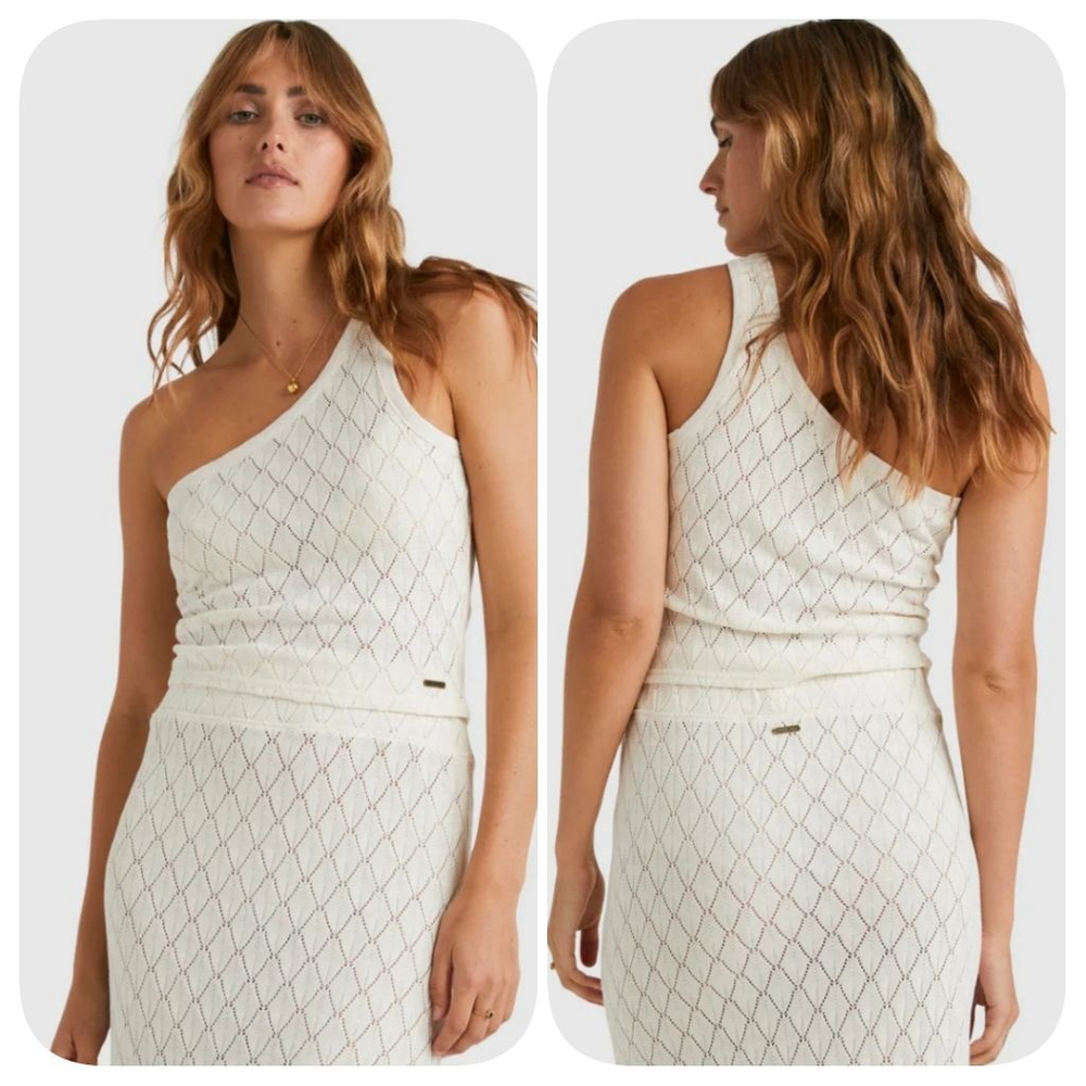 NWOT Billabong Only You Top in Salt Crystal Sz S